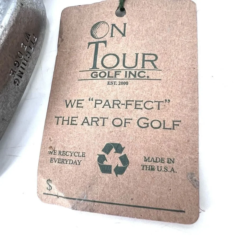 VTG On Tour Golf Club Golfer Golfing Maxfli Wilson Iron Wall Clock